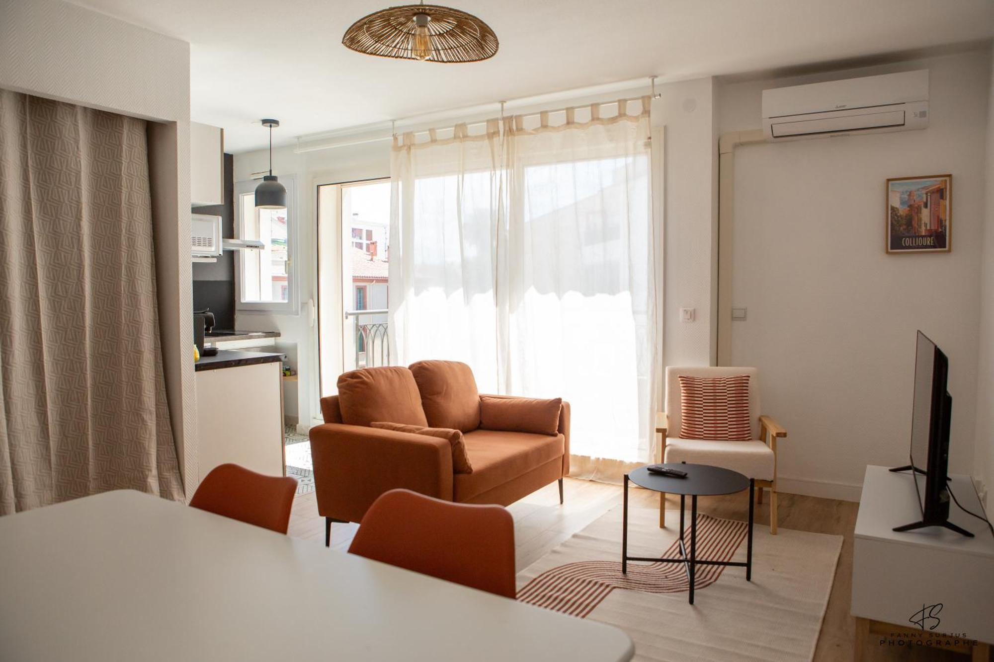 Le Refuge Catalan Apartment แปร์ปินญอง ภายนอก รูปภาพ