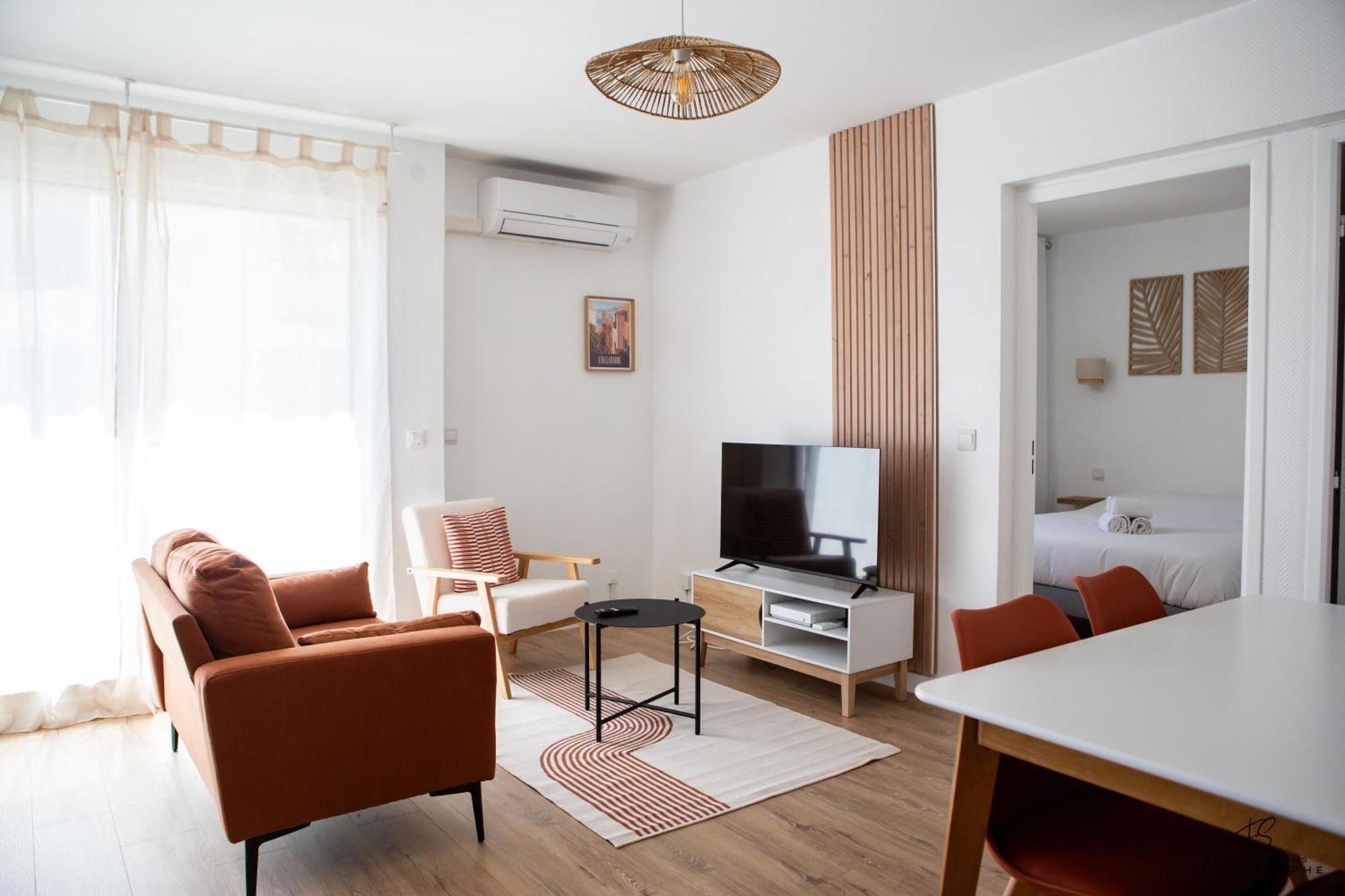 Le Refuge Catalan Apartment แปร์ปินญอง ภายนอก รูปภาพ