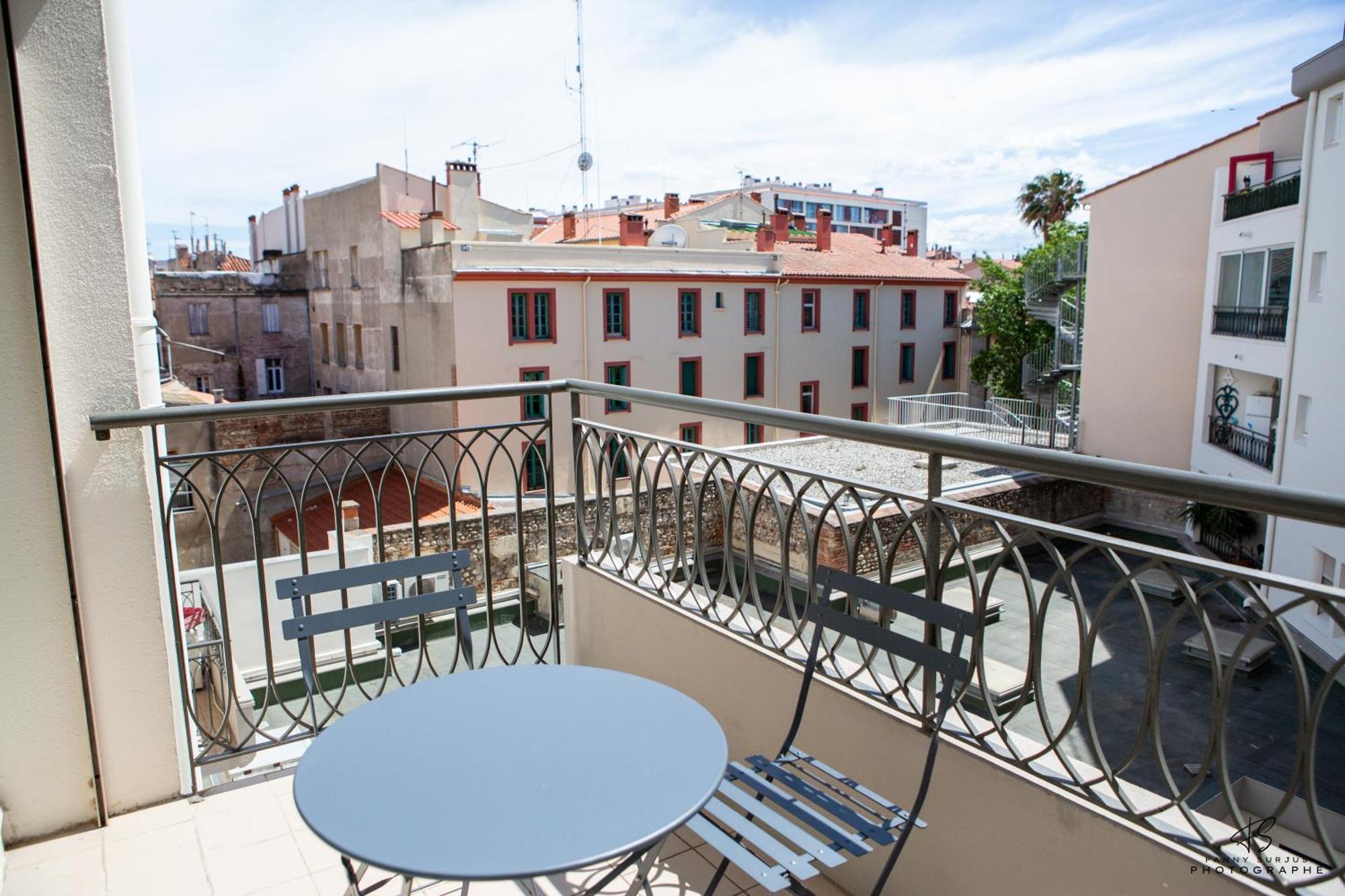 Le Refuge Catalan Apartment แปร์ปินญอง ภายนอก รูปภาพ